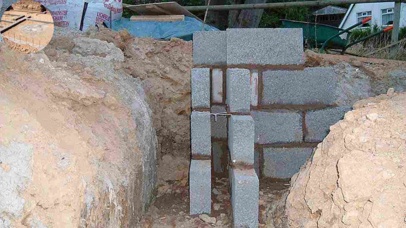 how deep is a house foundation