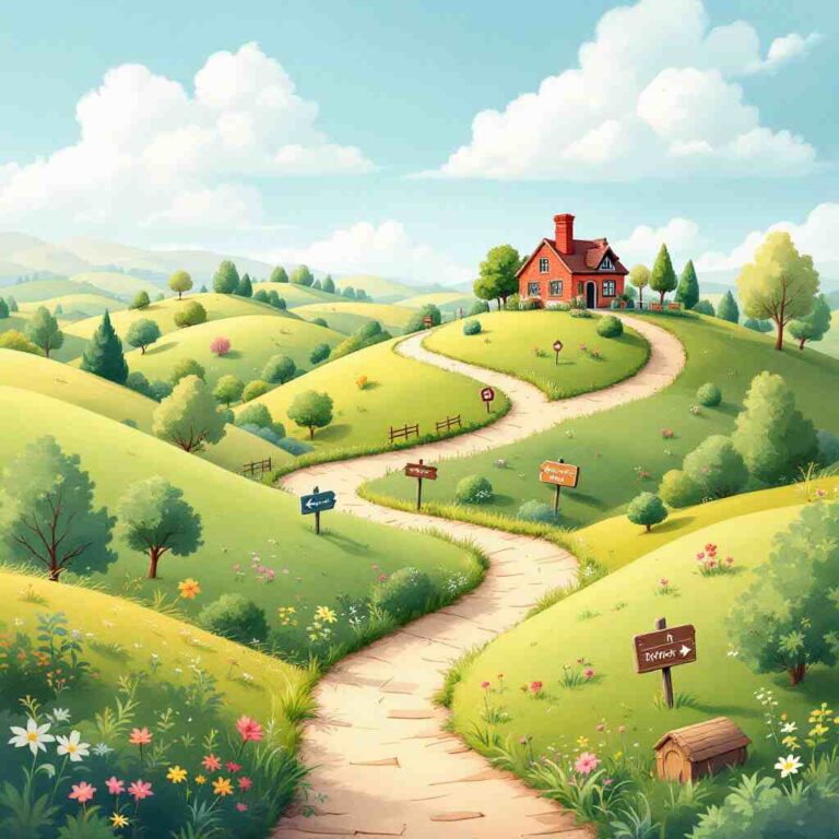how to get to the house with the red chimney