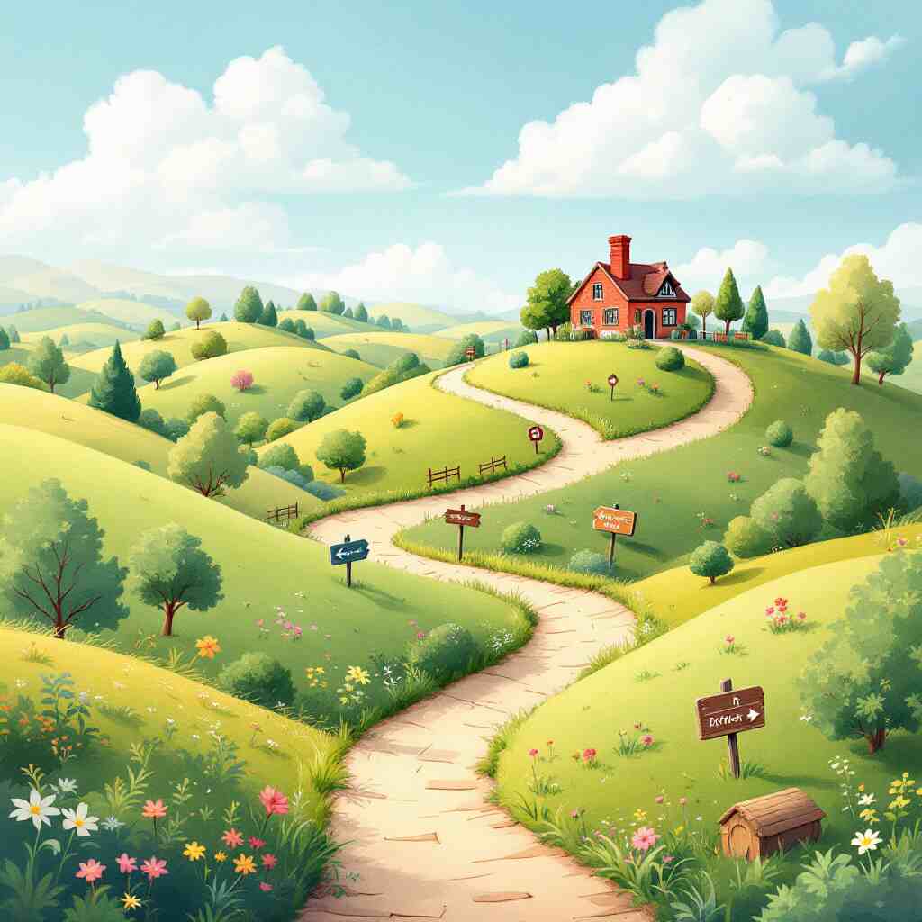 how to get to the house with the red chimney