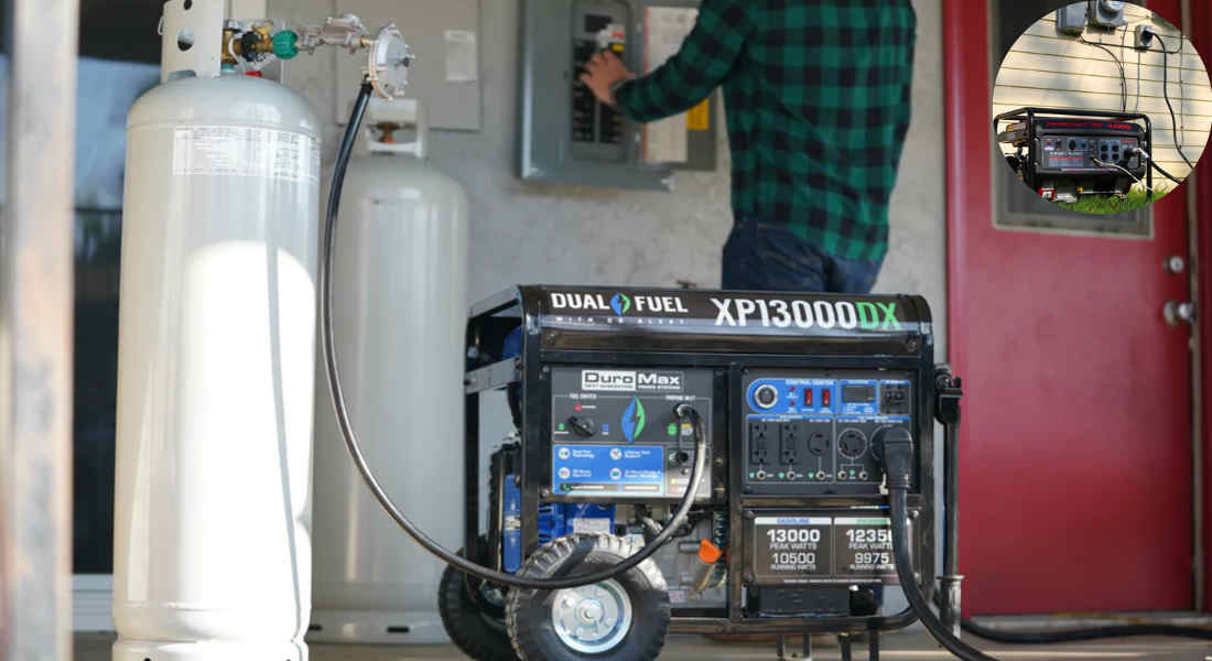 how to wire in a generator to your house