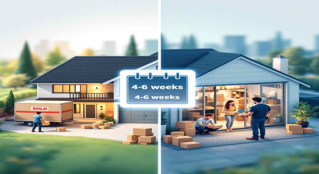 how long does it take to move house with no chain