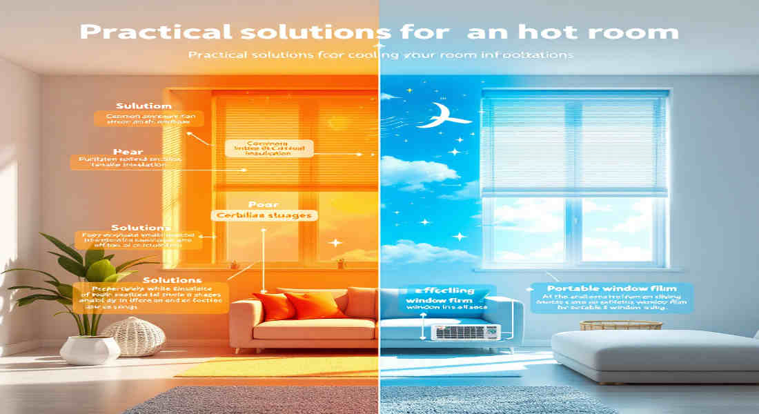 how to fix hot room in house