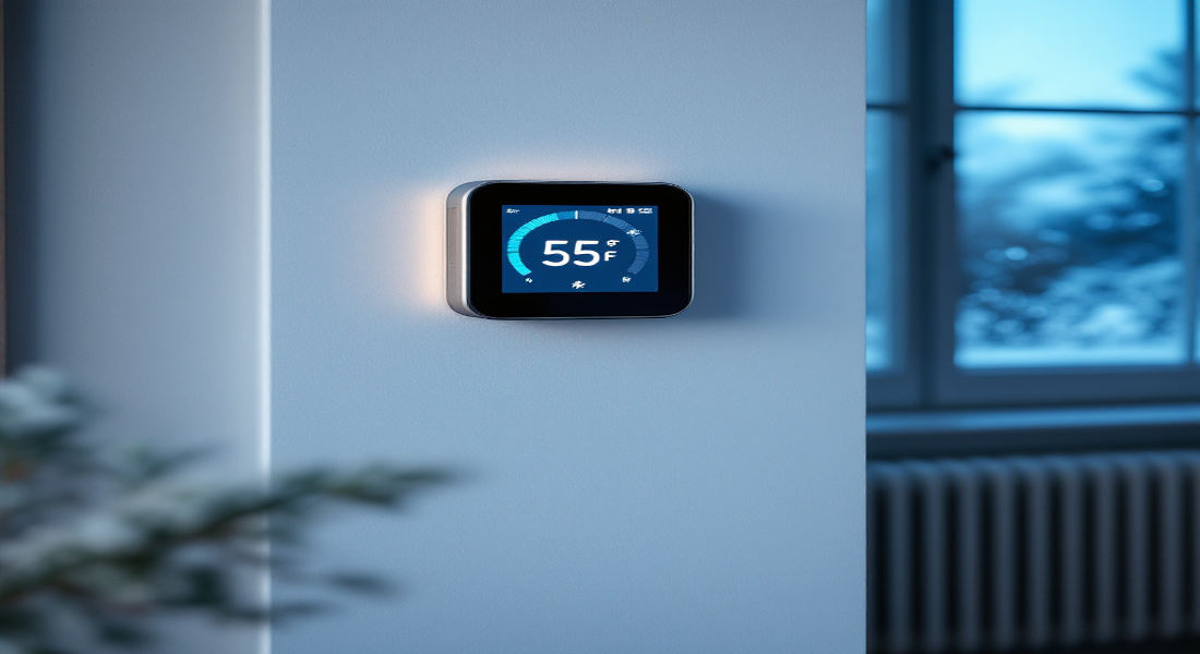 what temperature to leave house in winter when away