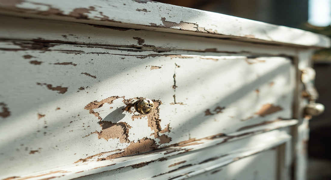 how to fix peeling paint on home furniture