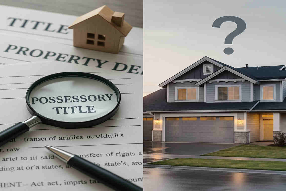 should i buy a house with possessory title