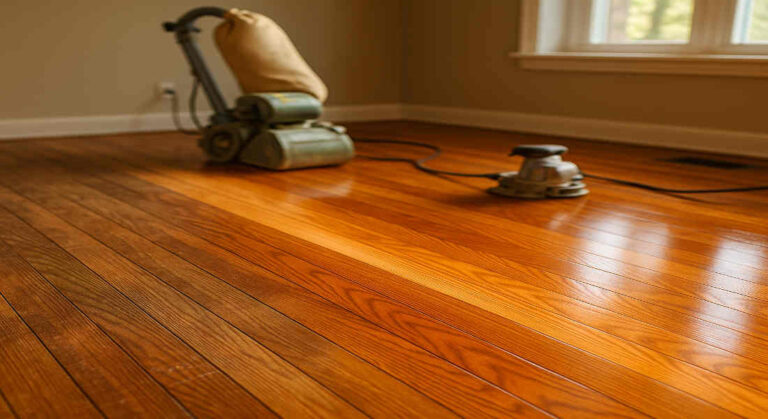 hardwood floor refinishing