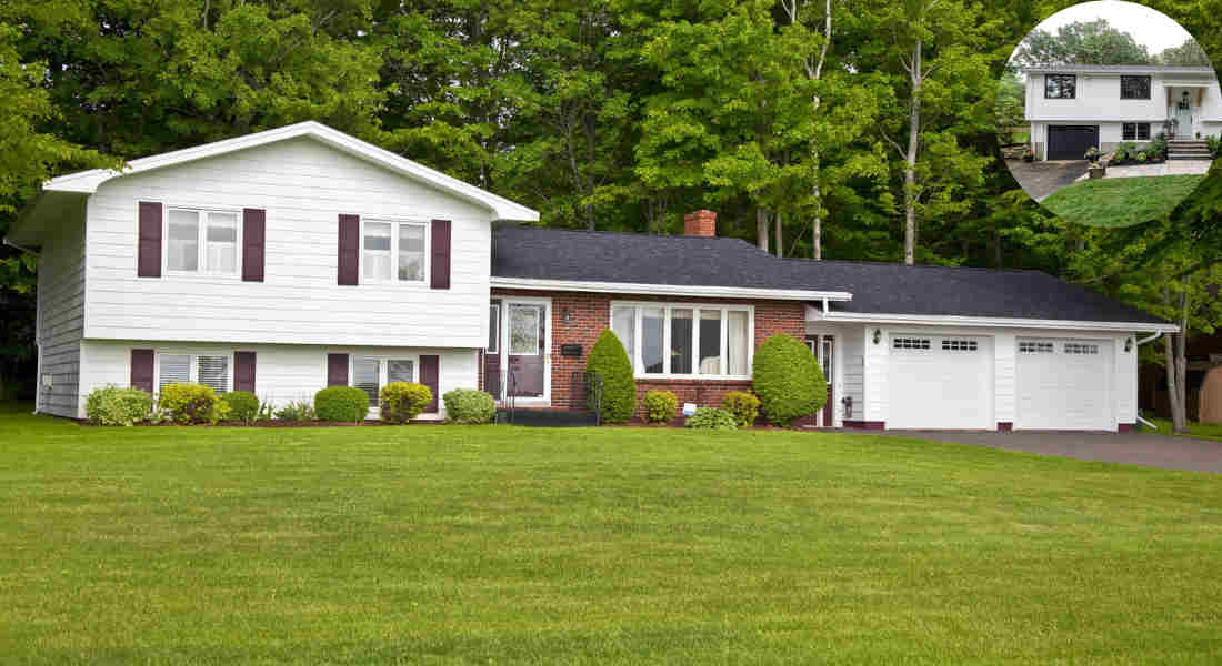 what is a high ranch house