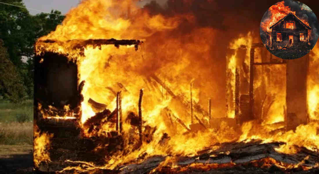 can you burn your own house down