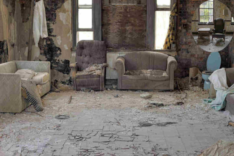how to clean asbestos from house furniture