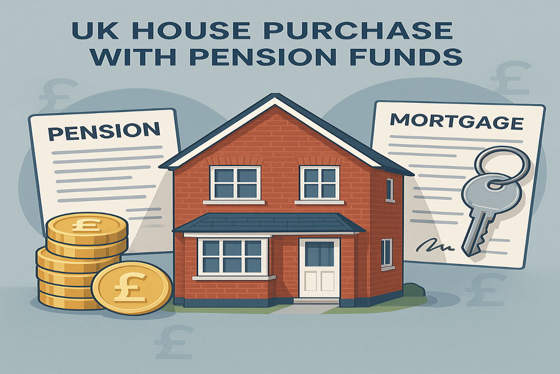 can i use my pension as a deposit for a house uk