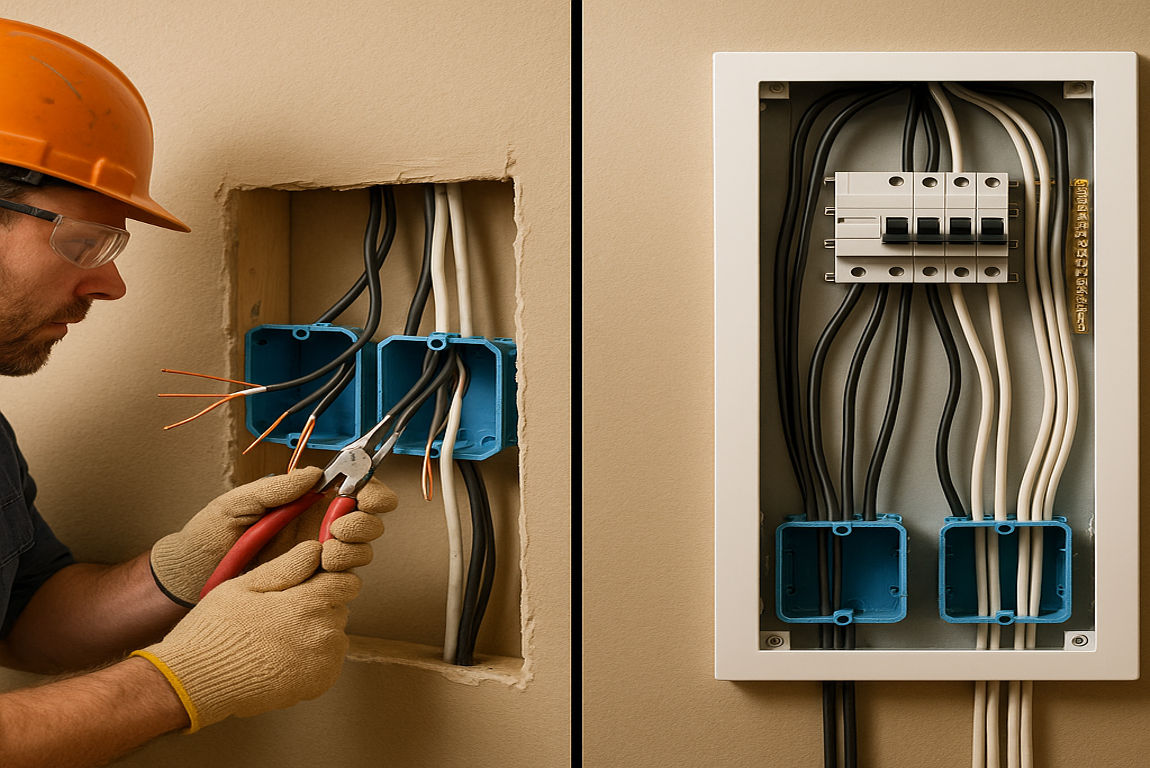how long to rewire a house