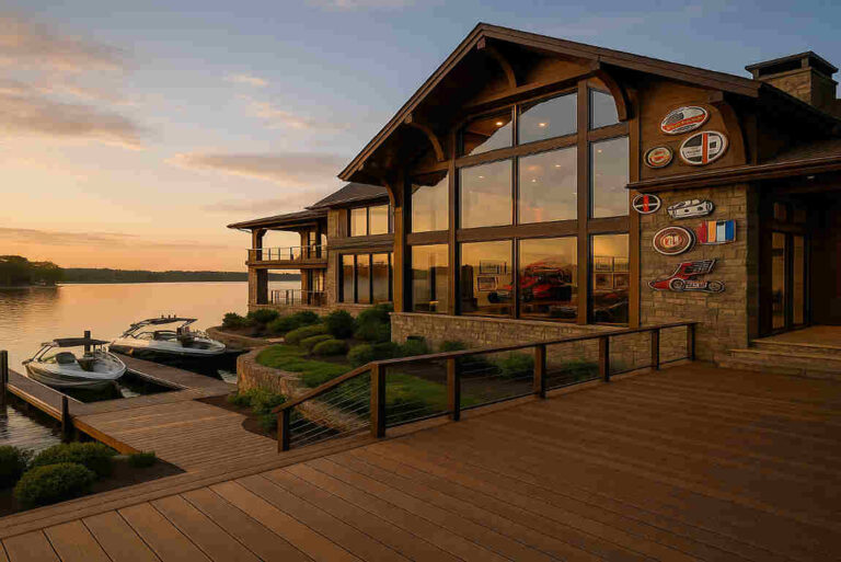 dale earnhardt lake norman house