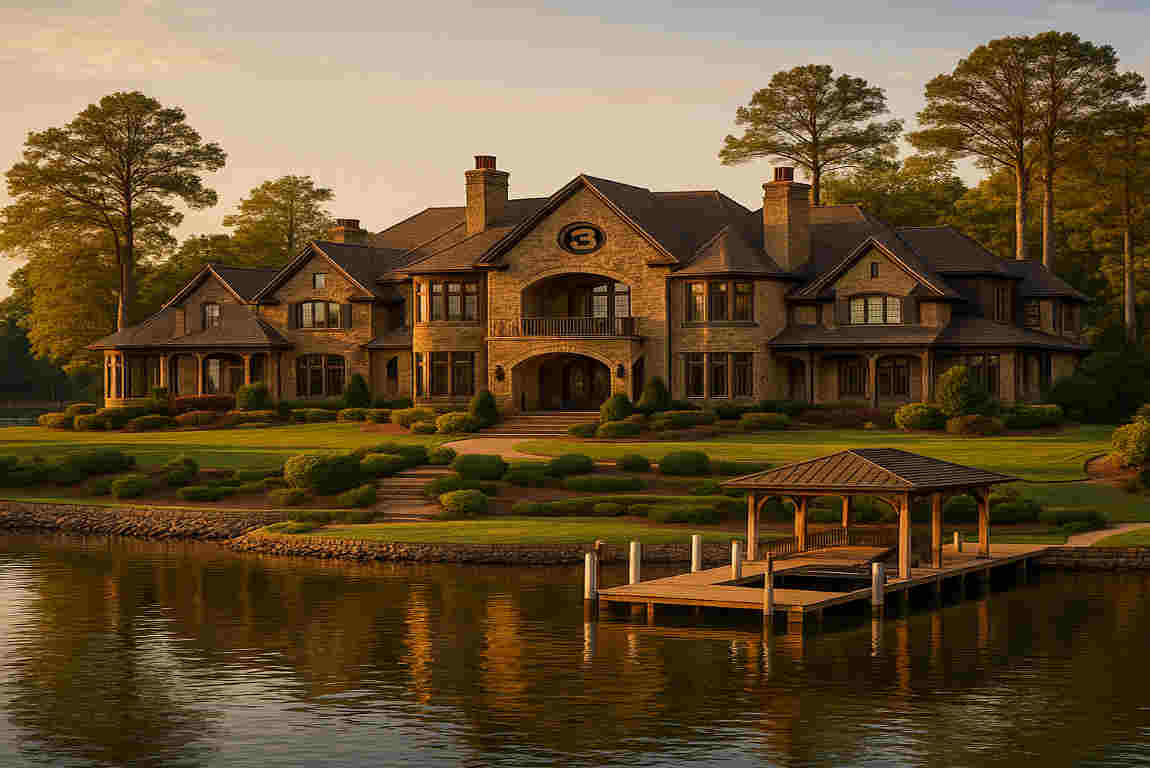 dale earnhardt lake norman house