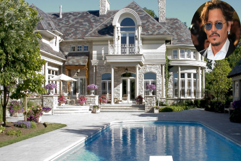 johnny depps house