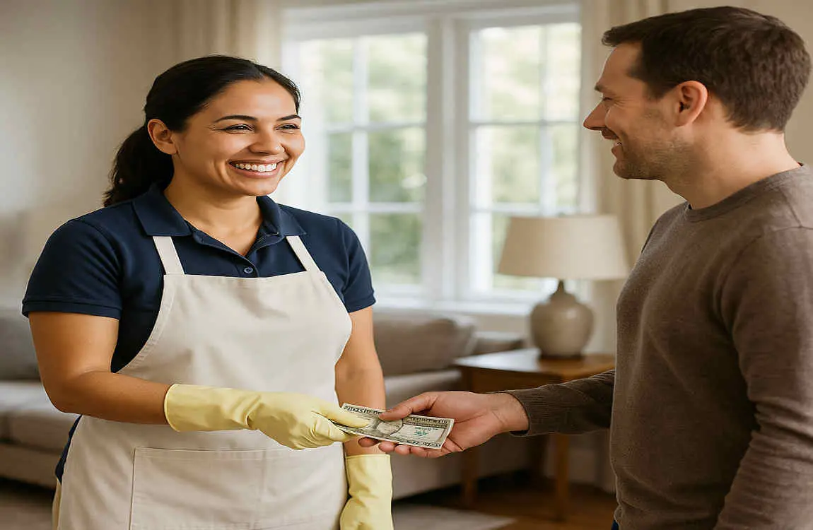 How to Decide If You Should Tip Your House Cleaner