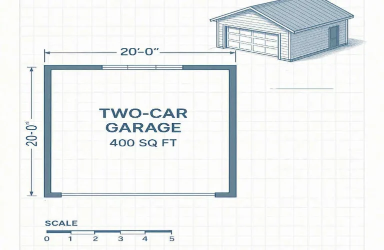 House Guide: How Big is a Two Car Garage in Square Feet?