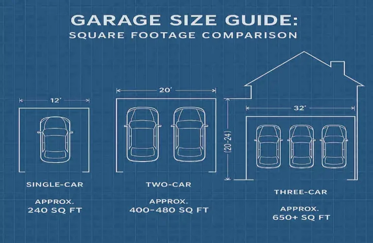 How Many Square Feet Is a Garage? Essential Space Guide for Your House Planning How Many Square Feet Is a Garage? Essential Space Guide for Your House Planning