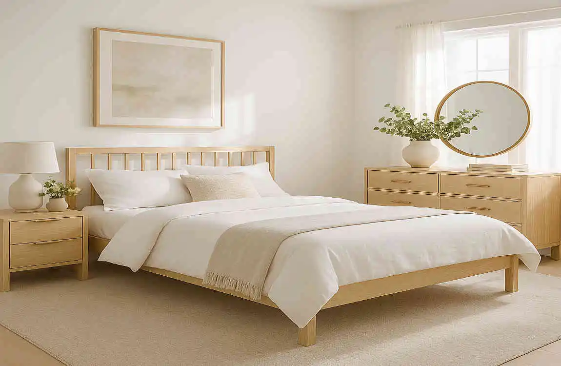 Modern Light Wood Bedroom Furniture Ideas to Brighten Your Dream House Interior
