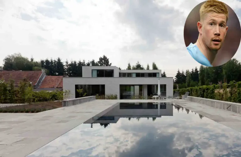 Kevin De Bruyne’s Stunning Prestbury House: Luxury Living of a Football Star