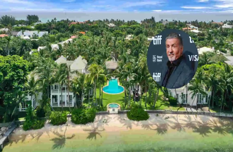 Sylvester Stallone’s lavish Palm Beach House captivates with its private beach and Hollywood glamour Sylvester Stallone's house