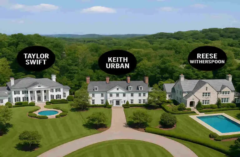 Celebrity Houses in Nashville: Taylor Swift, Keith Urban & Reese Witherspoon's Luxe Music City Mansions Revealed