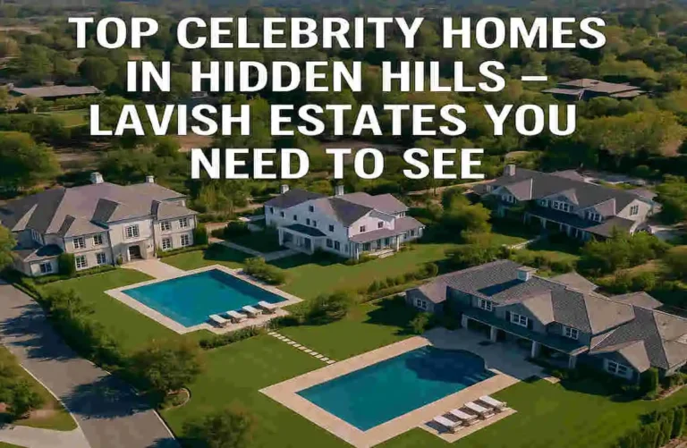 Celebrity Homes in Hidden Hills