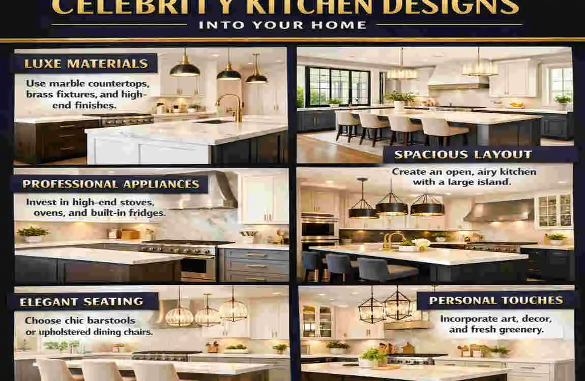 Celebrity Kitchen House Designs : 15 Jaw-Dropping Ideas from A-List Homes That'll Redefine Your Space