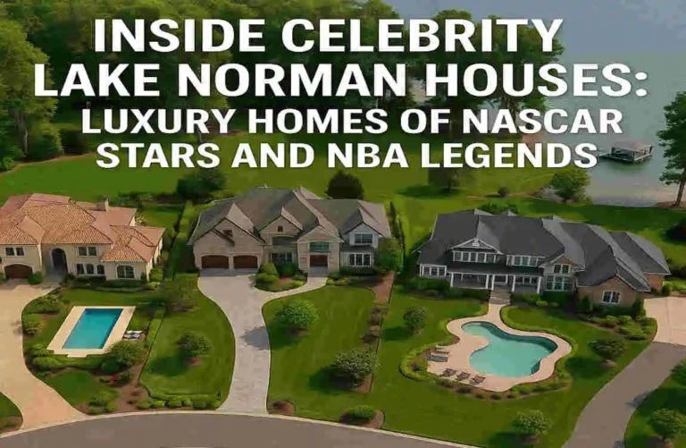 Celebrity Lake Norman Houses