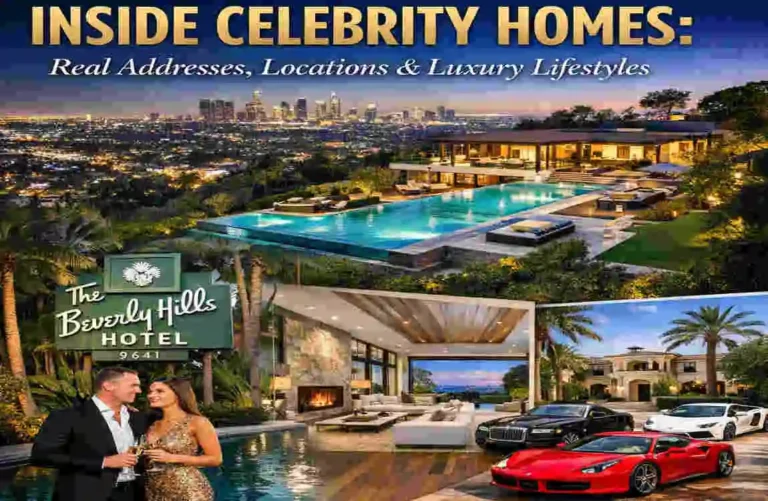 Inside Celebrity Homes: Real Addresses, Locations & Luxury Lifestyles Celebrity Homes: Real Addresses