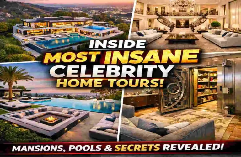 Inside Most Insane Celebrity Home Tours: Mansions, Pools & Secrets Revealed Celebrity Home Tours
