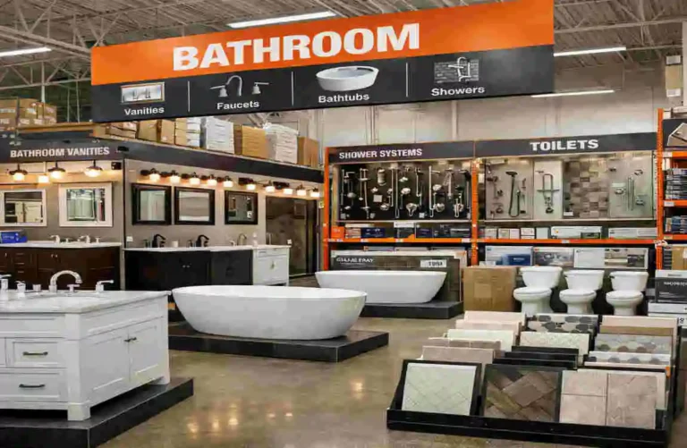 does home depot have bathrooms