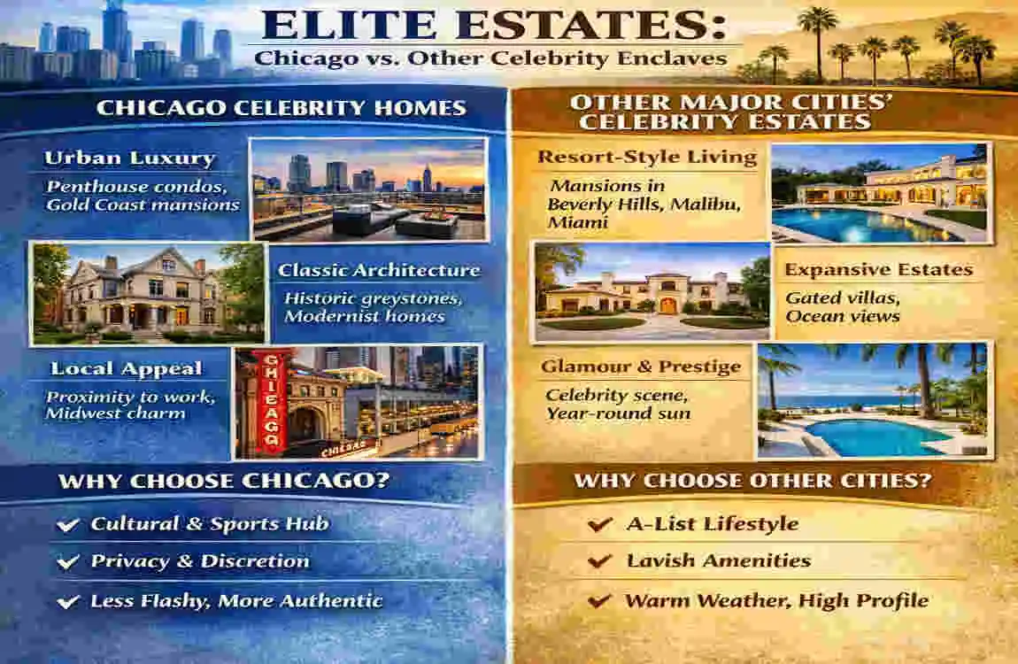 Celebrity Homes in Chicago