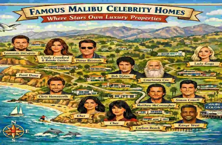Famous Malibu Celebrity Homes Map: Where Stars Own Luxury Properties malibu celebrity homes map