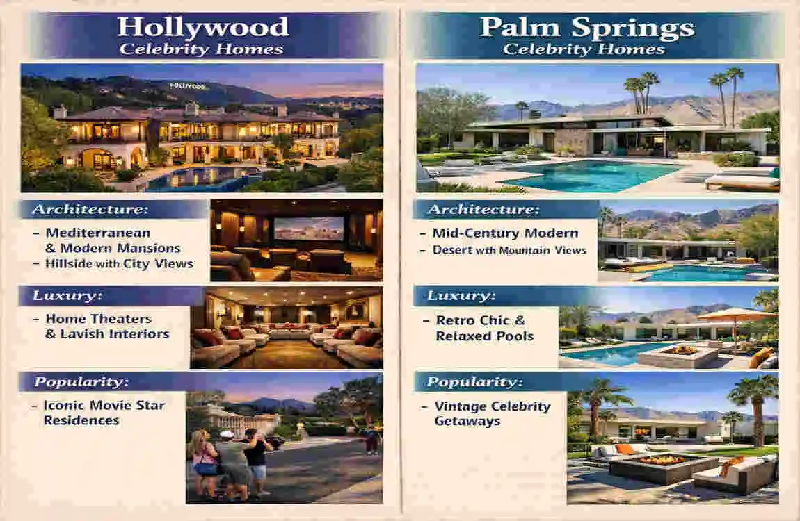 hollywood celebrity home tours